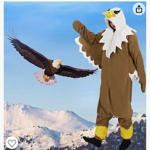 American Eagle costume. Never worn. XL adult size onesie